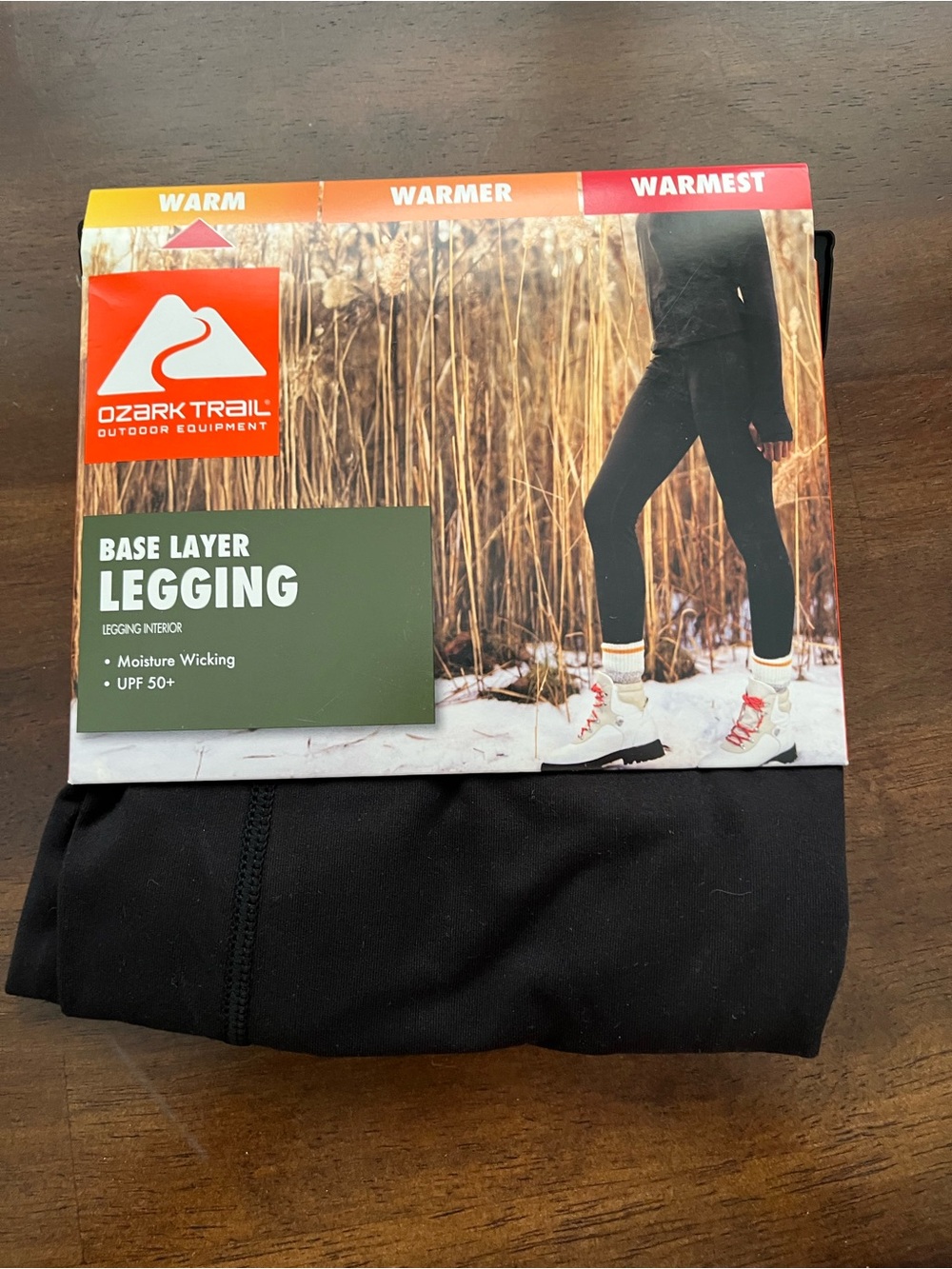Ozark trail women's base layer legging XXL moisture wicking UPF 50+